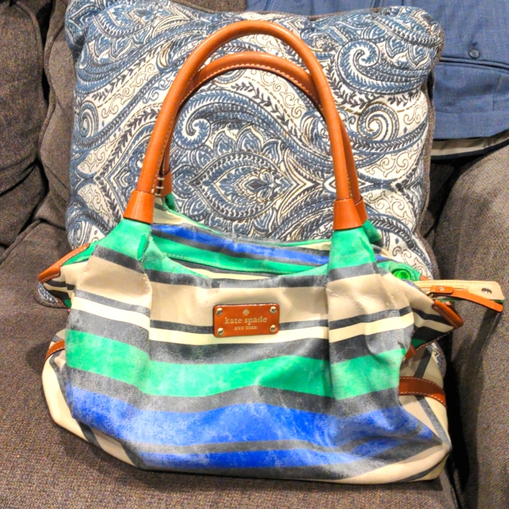 Kate Spade shoulder bag, striped
